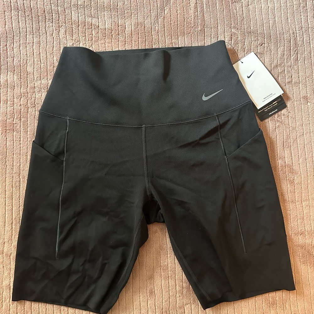 { Nike Women's Universa Biker Shorts }